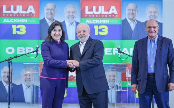 Simone Tebet, Lula e Alckmin