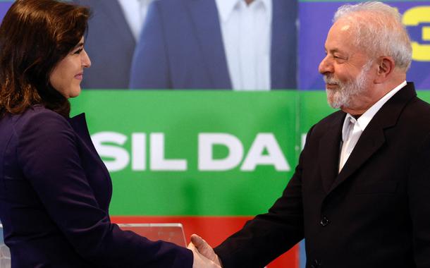 Simone Tebet e Luiz Inácio Lula da Silva