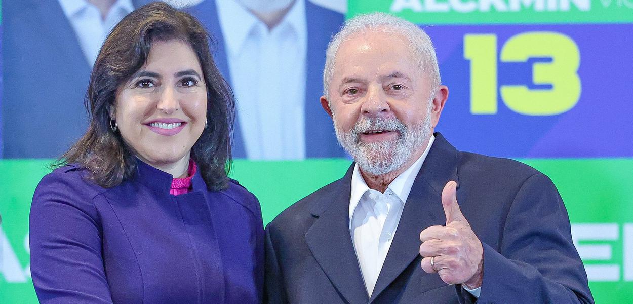 Simone Tebet e Lula