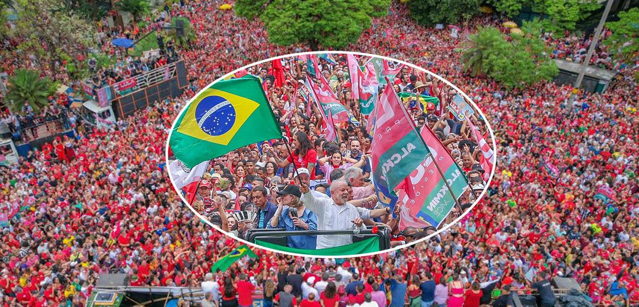 Luiz Inácio Lula da Silva em Belo Horizonte - 09.10.2022