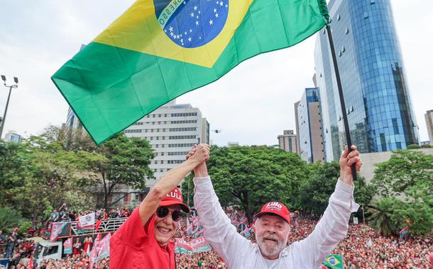 Chico e Lula em Belo Horizonte 