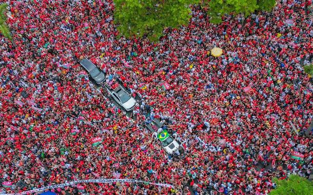 Lula arrasta multidão em Belo Horizonte - 09.10.2022