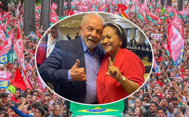 Lula e Fátima Bezerra