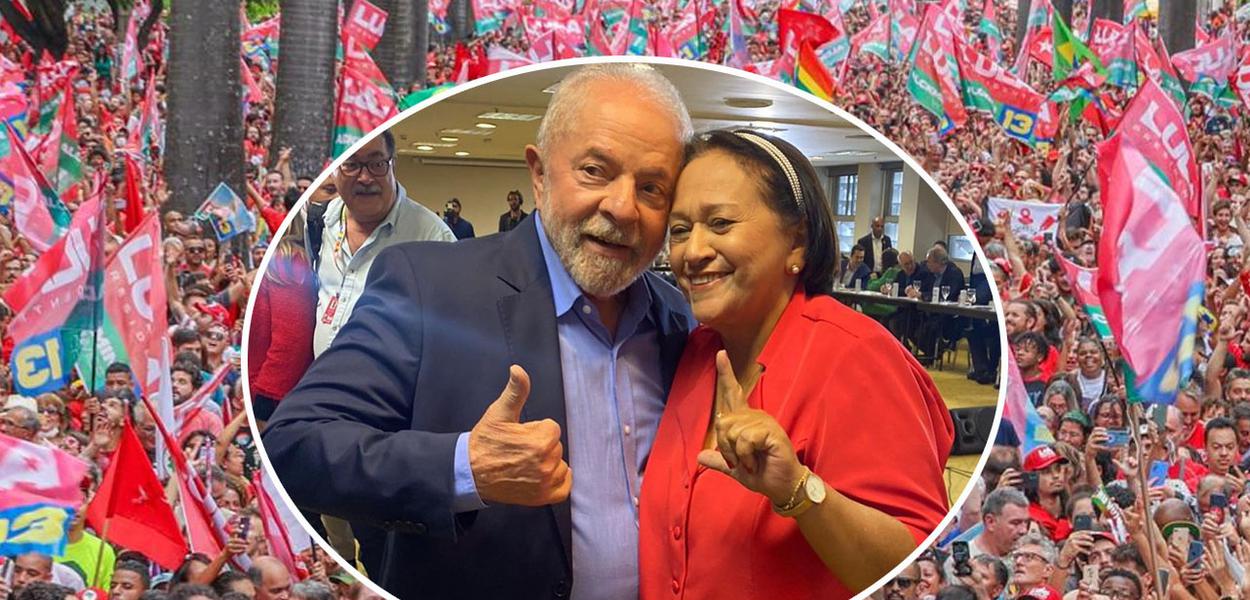 Lula e Fátima Bezerra