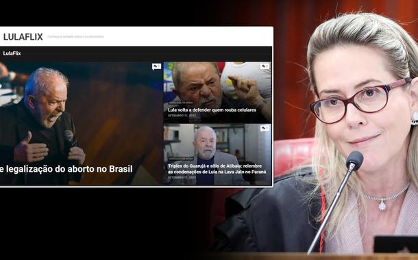 LulaFlix e Maria Cláudia Bucchianeri