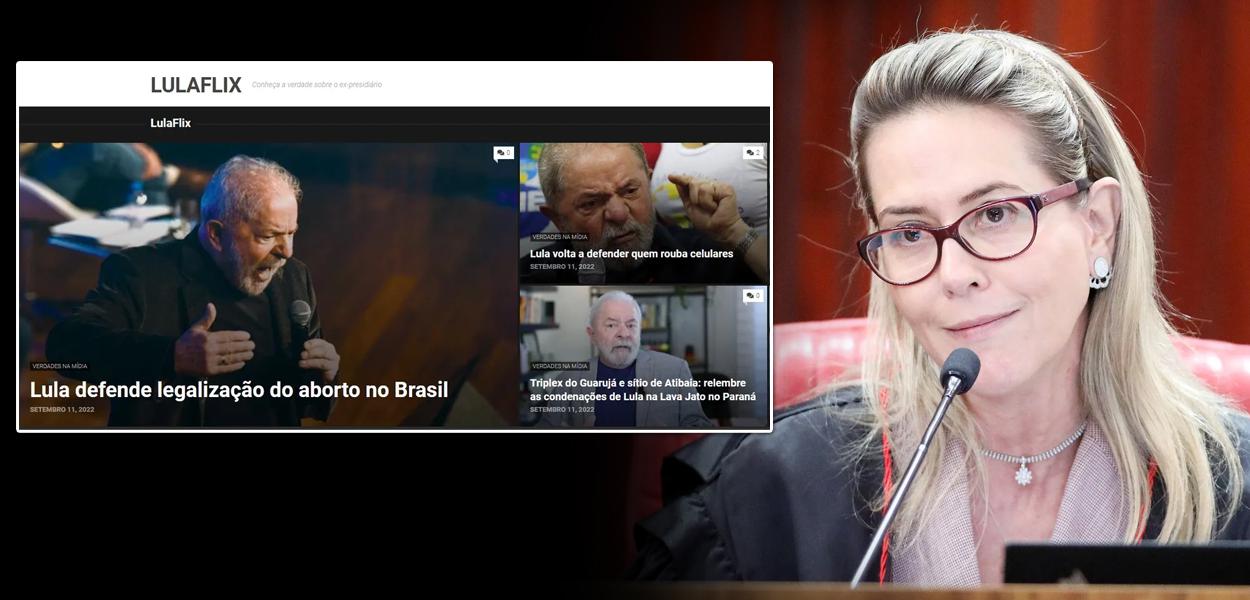 LulaFlix e Maria Cláudia Bucchianeri