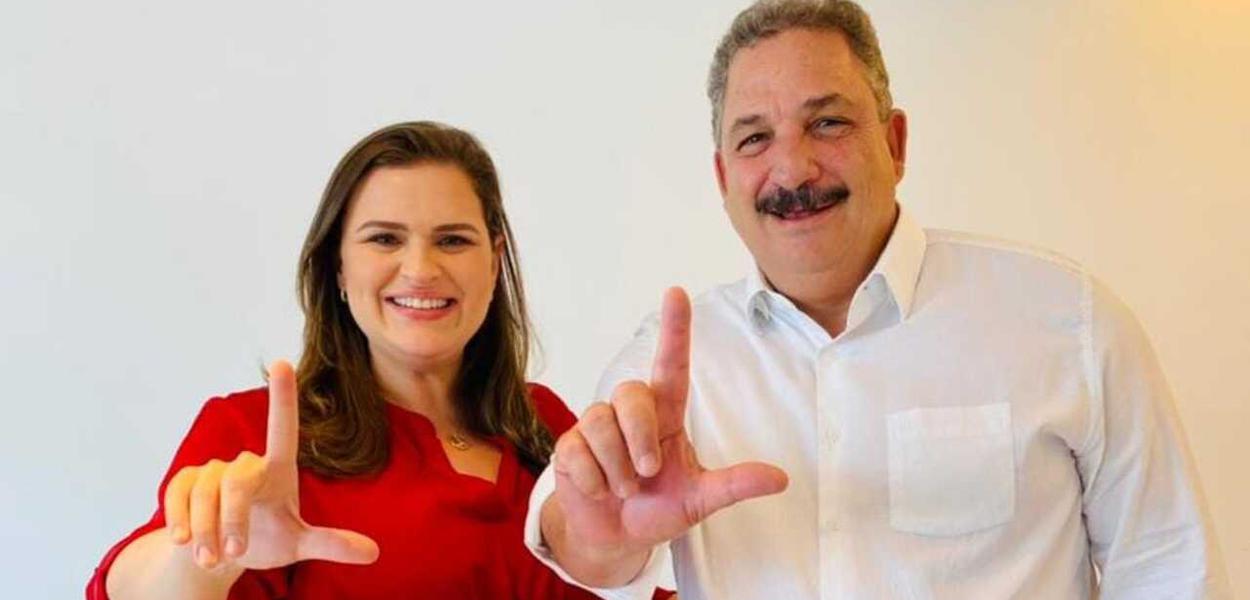 Marília Arraes e Eriberto Medeiros