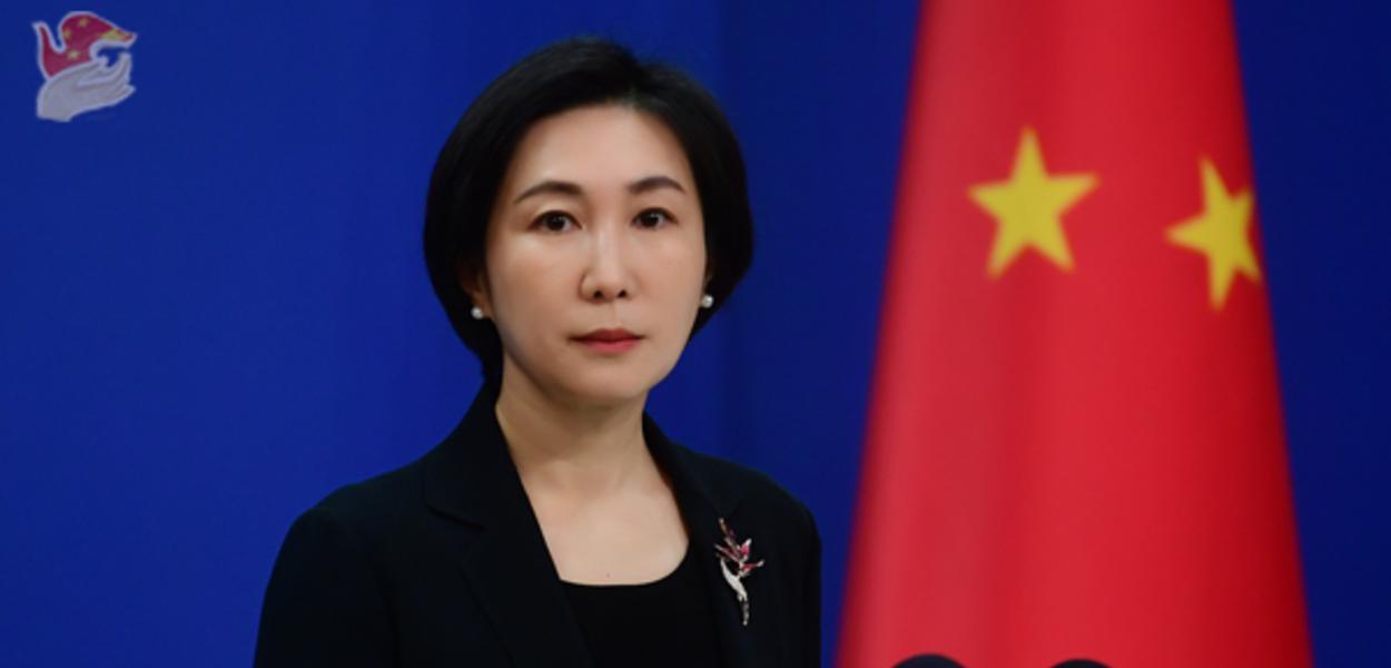Mao NIng, porta-voz da Chancelaria chinesa