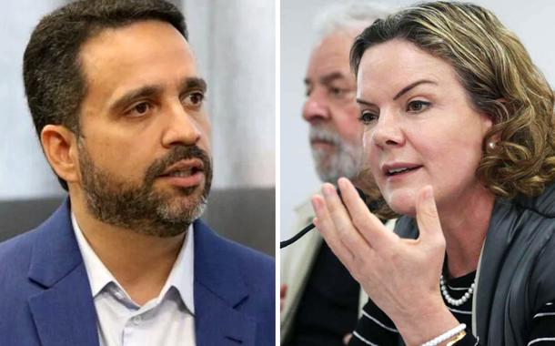 Paulo Dantas e Gleisi Hoffmann