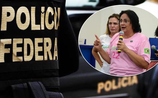 Polícia Federal e Damares Alves