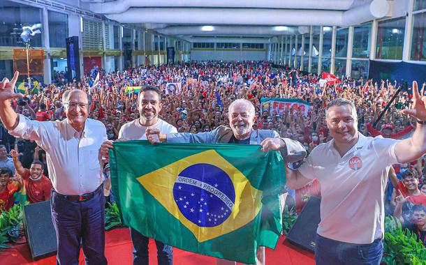 Geraldo Alckmin, Paulo Dantas, Lula e Renan Filho