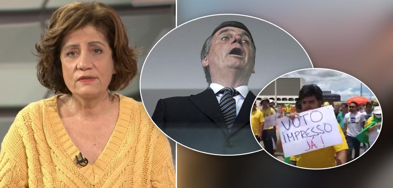 Miriam Leitão, Bolsonaro e bolsonarista