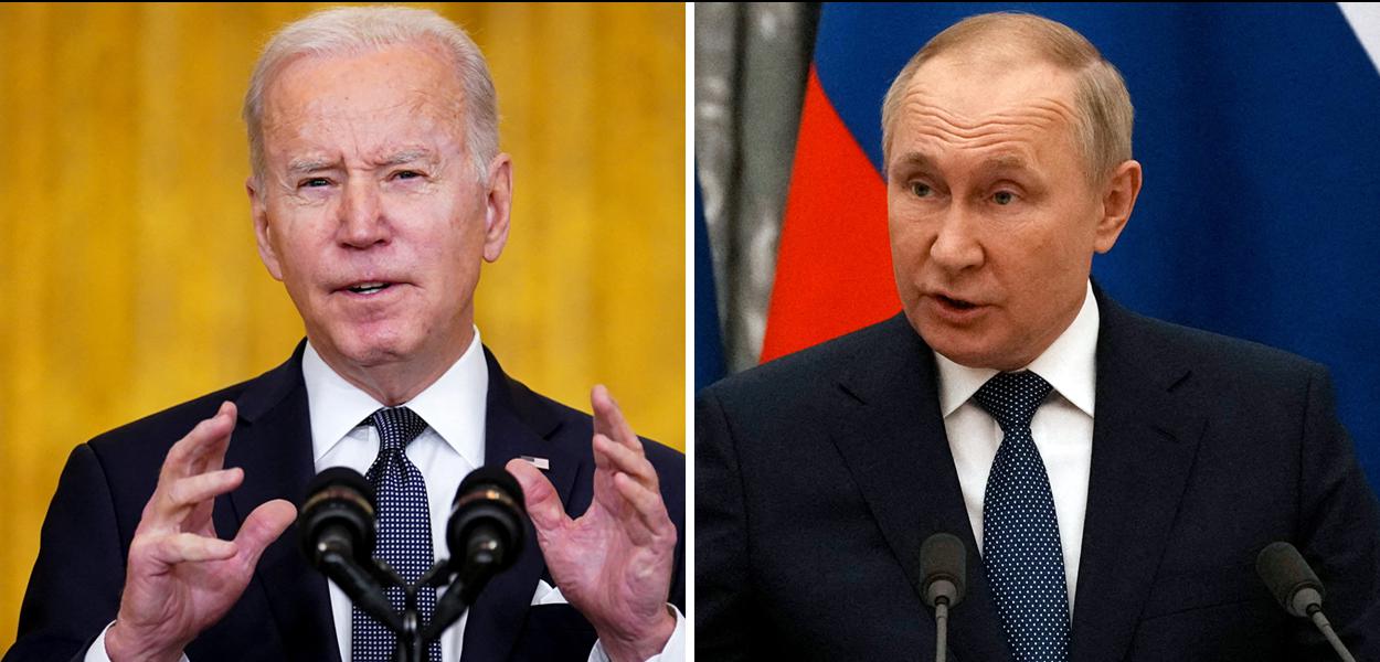 Joe Biden e Vladimir Putin