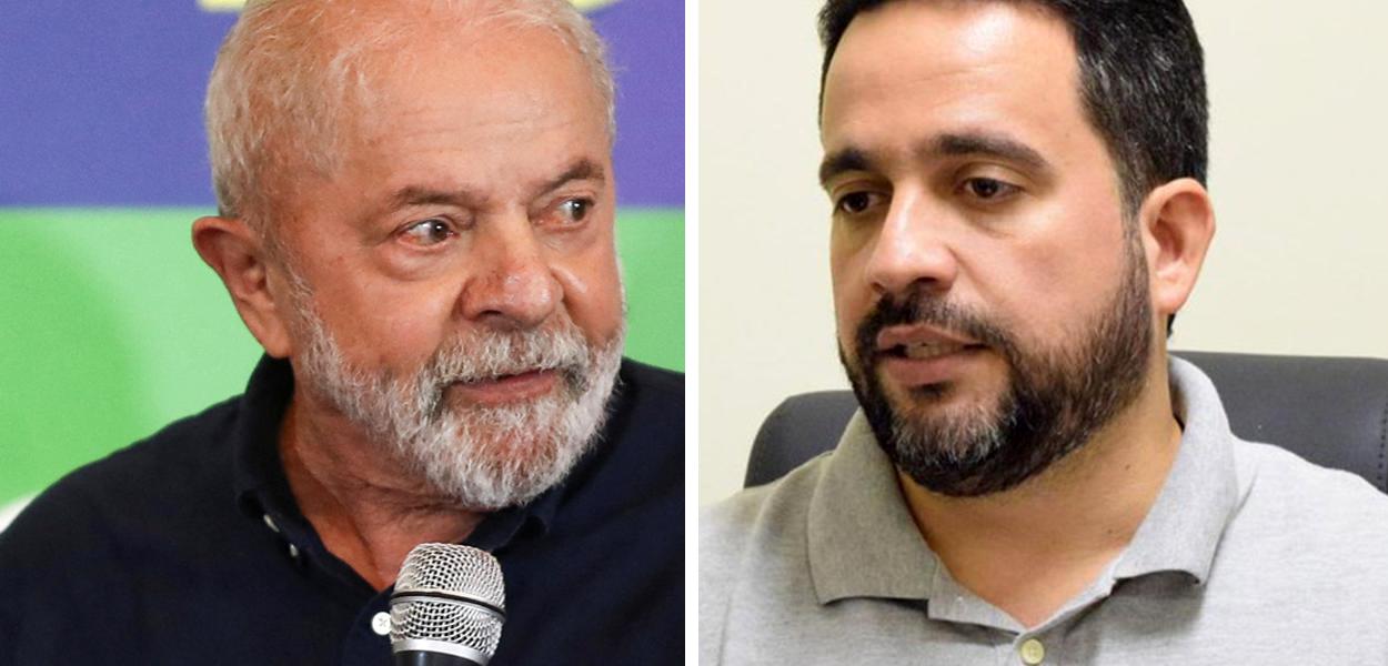 Luiz Inácio Lula da Silva e Paulo Dantas