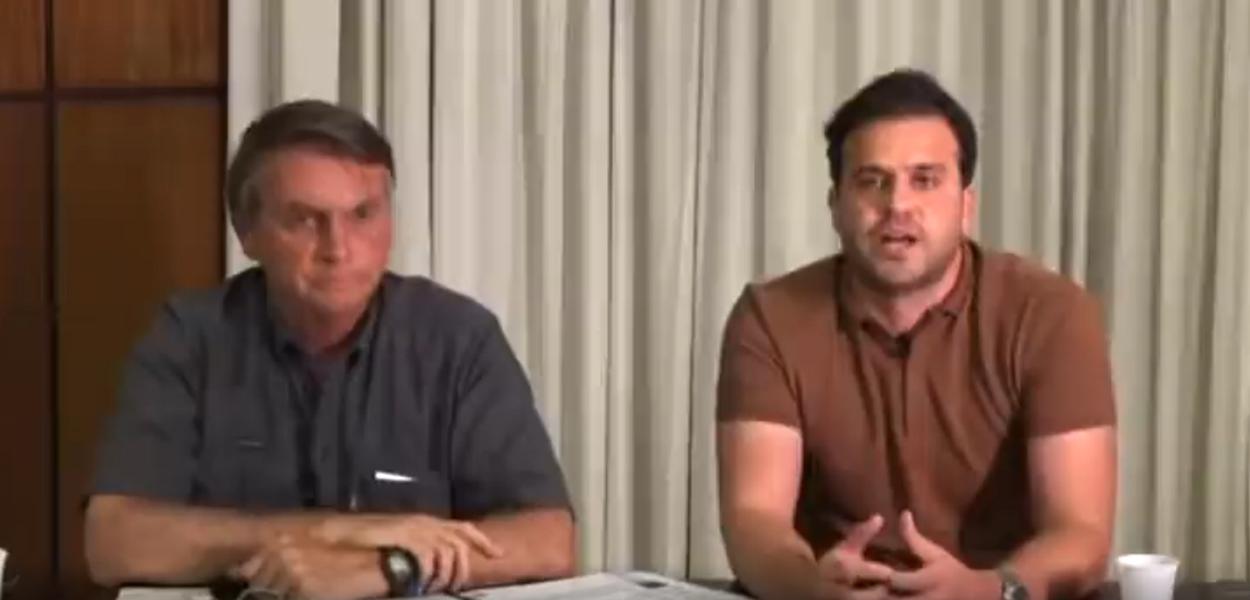 Jair Bolsonaro e Pablo Marçal