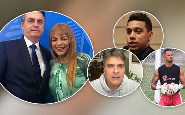 Jair Bolsonaro, Flordelis, Guilherme de Pádua, Gabriel Monteiro, goleiro Bruno