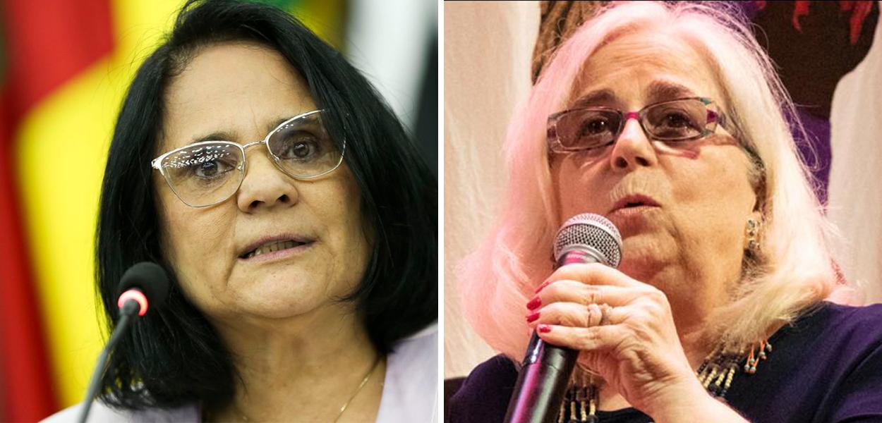 Damares Alves e Hildegard Angel