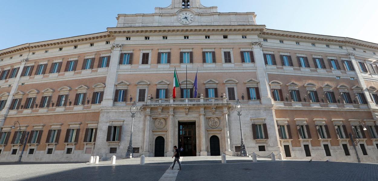 Prédio da Câmara da Itália, em Roma