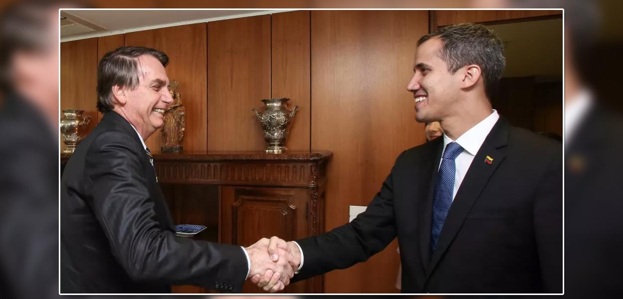 Jair Bolsonaro e Juan Guaidó