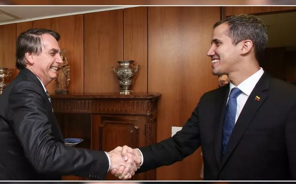 Jair Bolsonaro e Juan Guaidó