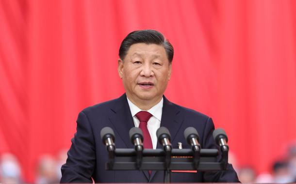 Xi Jinping discursa perante o 20º Congresso do PCCh