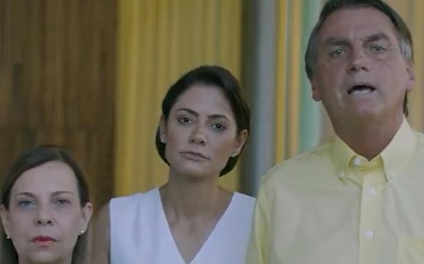 Maria Tereza, Michelle e Jair Bolsonaro