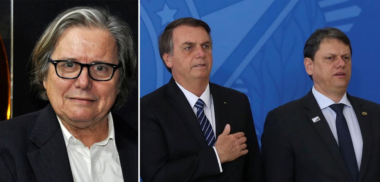 Paulo Moreira Leite, Jair Bolsonaro e Tarcísio de Freitas