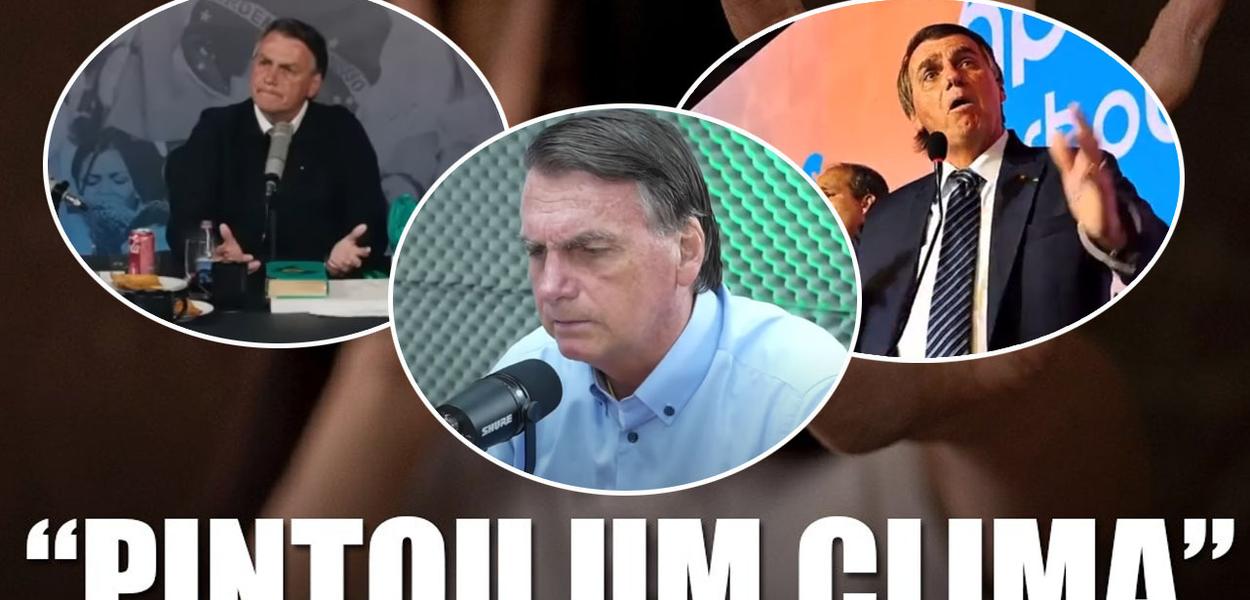 Jair Bolsonaro "pintou um clima"