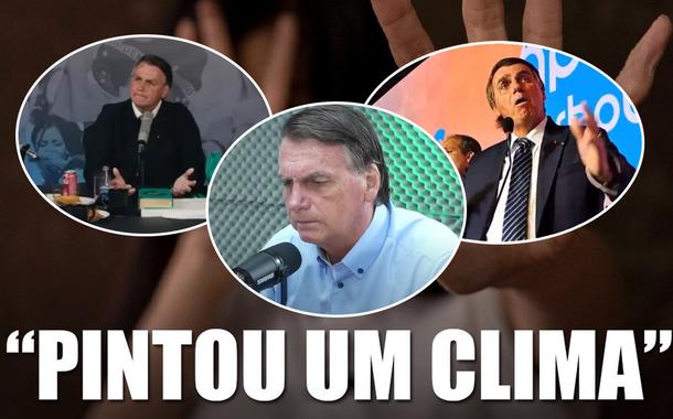 Jair Bolsonaro "pintou um clima"