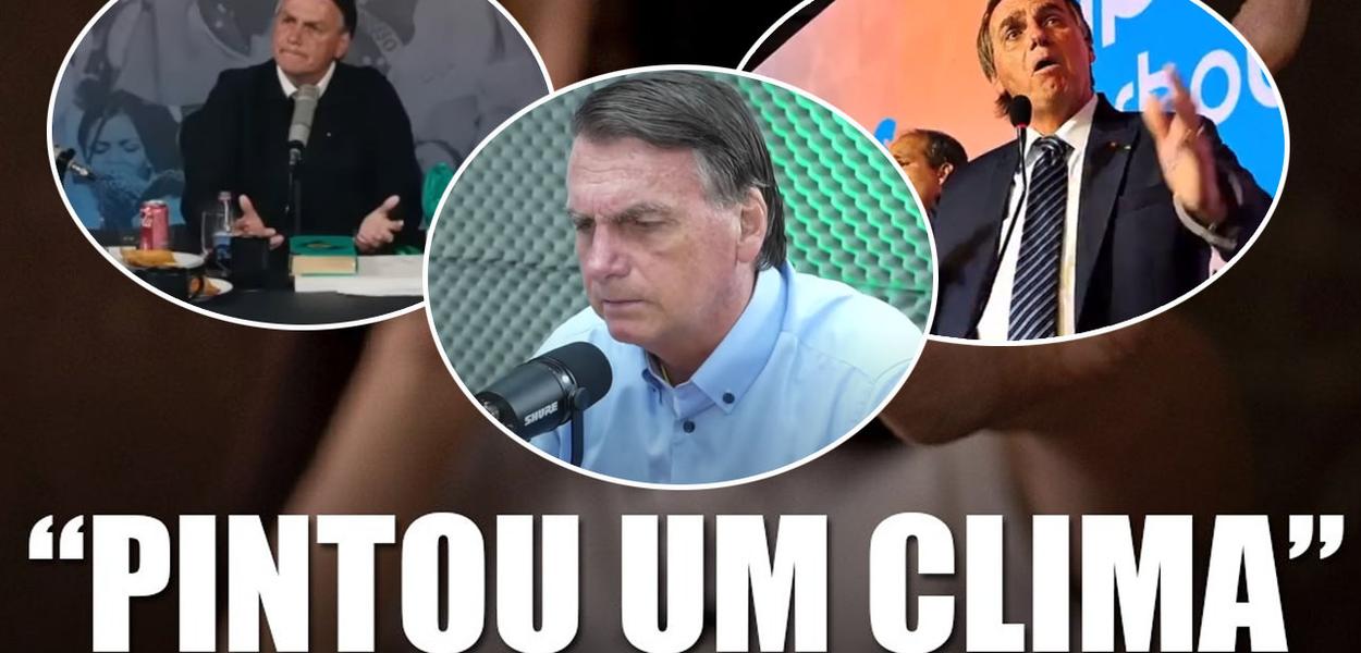 Jair Bolsonaro "pintou um clima"