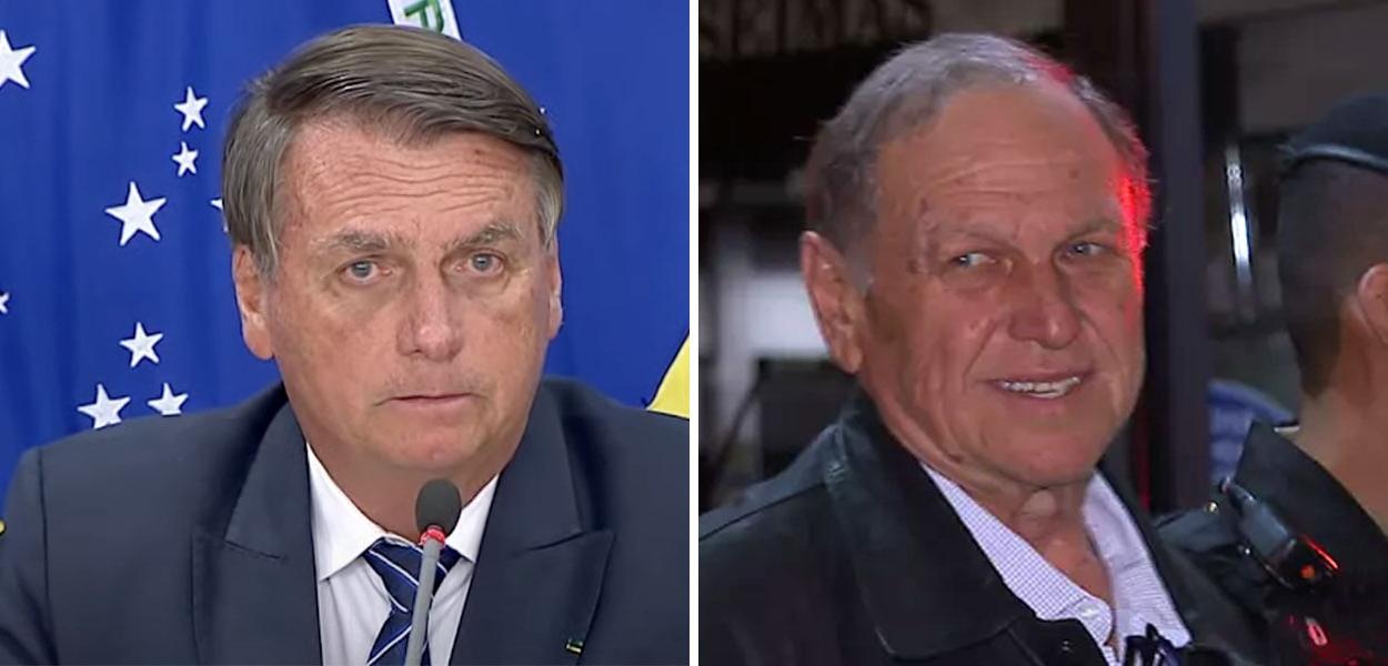 Jair Bolsonaro e Antério Mânica (Foto: Reprodução) Jair Bolsonaro e Antério Mânica