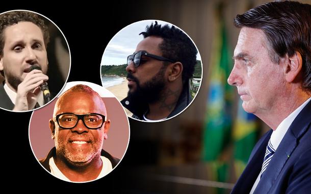 Leonardo Gonçalves, Kleber Lucas, Clovis Pinho e Bolsonaro