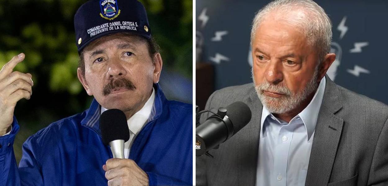 Daniel Ortega e Luiz Inácio Lula da Silva