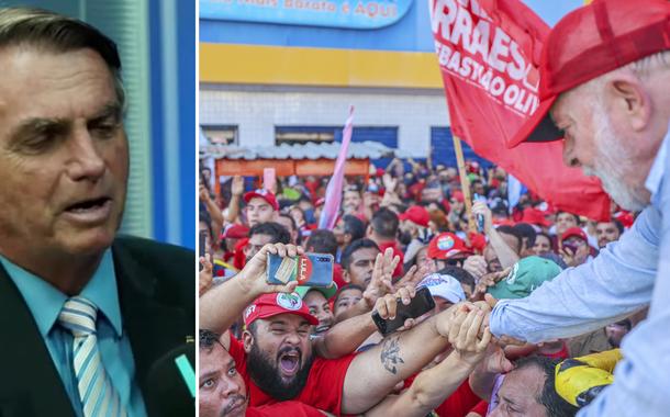 Jair Bolsonaro e Lula