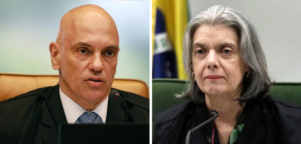 Alexandre de Moraes e Carmen Lucia