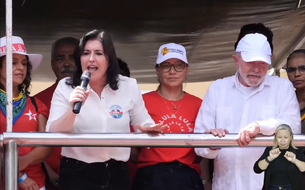 Simone Tebet, Janja e Lula em Teófilo Otoni, Minas Gerais