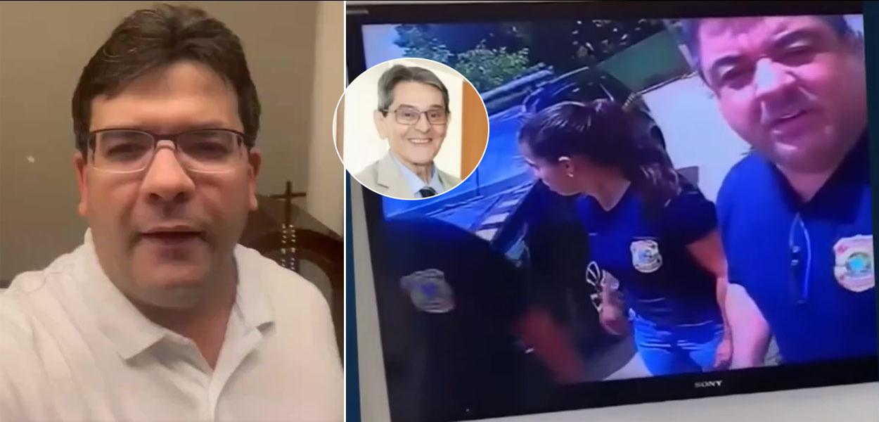 Rafael Fonteles, Roberto Jefferson e policiais federais