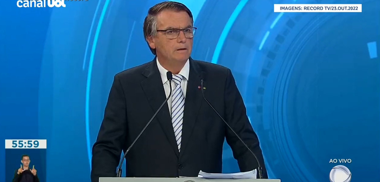 Jair Bolsonaro na TV Record