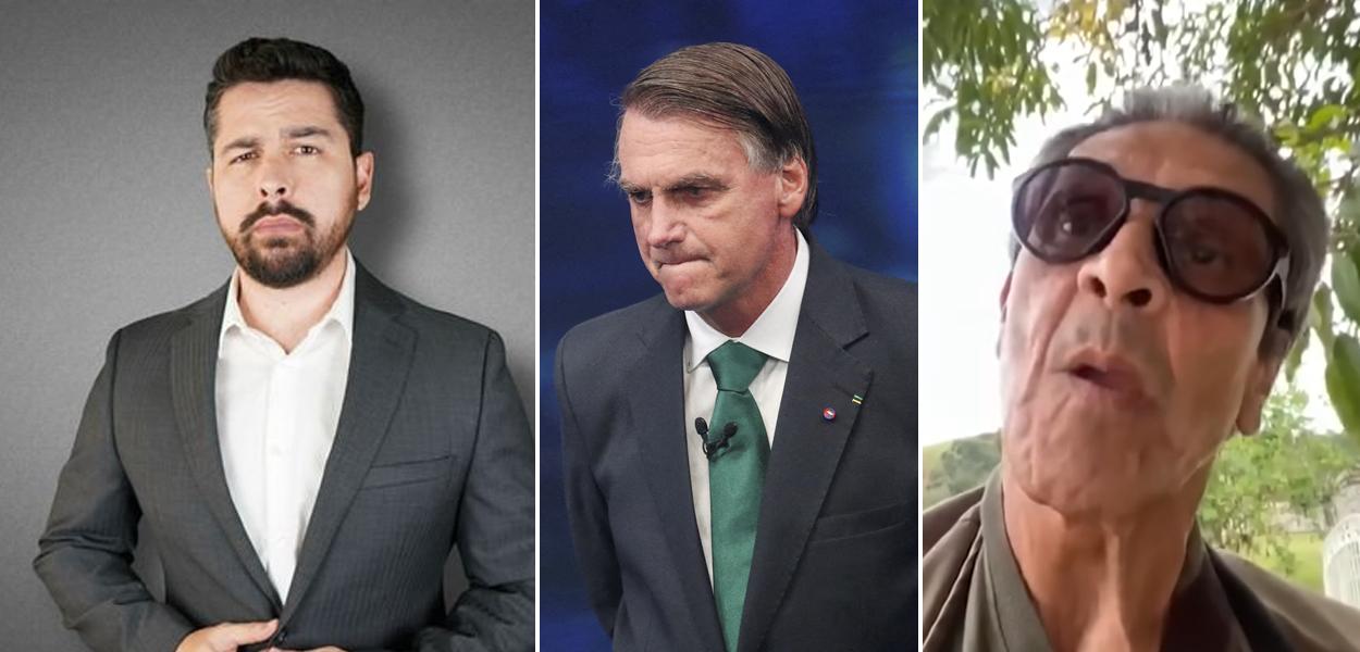 Paulo Figueiredo Filho. Bolsonaro e Roberto Jefferson