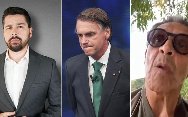 Paulo Figueiredo Filho. Bolsonaro e Roberto Jefferson