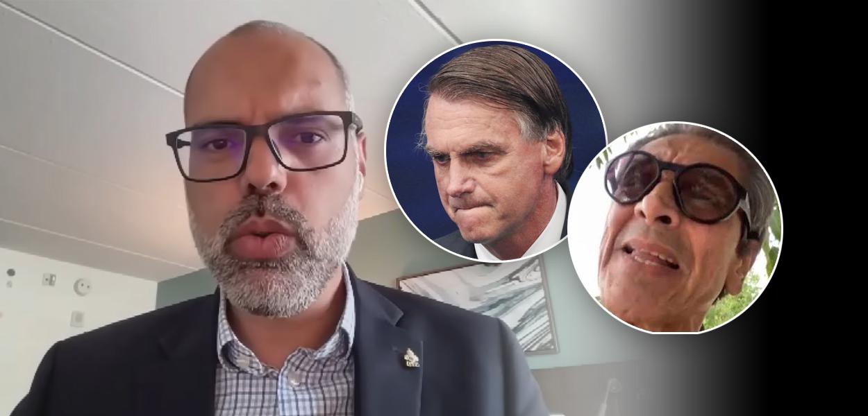 Allan dos Santos, Bolsonaro e Roberto Jefferson