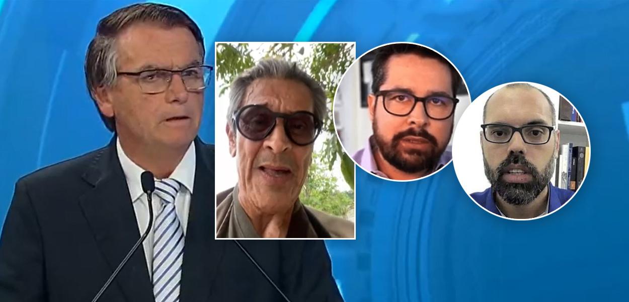 Bolsonaro, Jefferson, Paulo Figueiredo Filho e Allan dos Santos