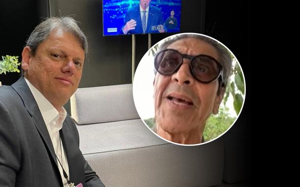 Tarcísio de Freitas e Roberto Jefferson