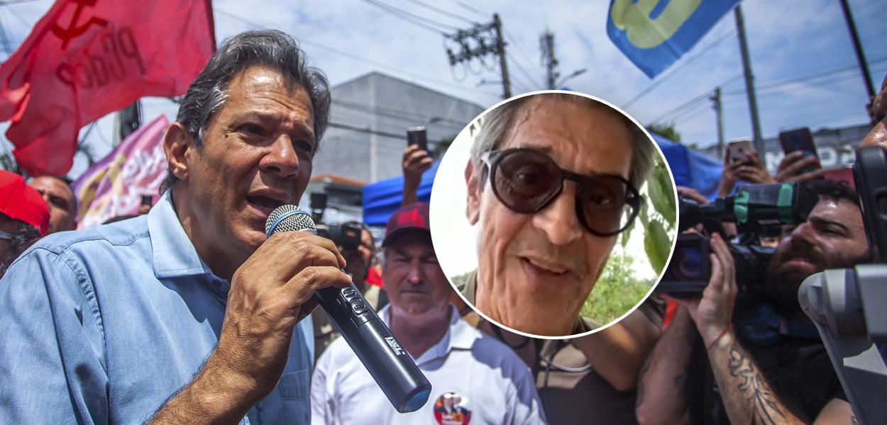 Fernando Haddad e Roberto Jefferson