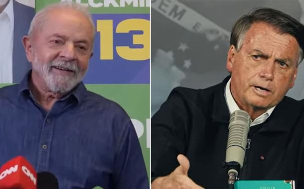 Luiz Inácio Lula da Silva e Jair Bolsonaro