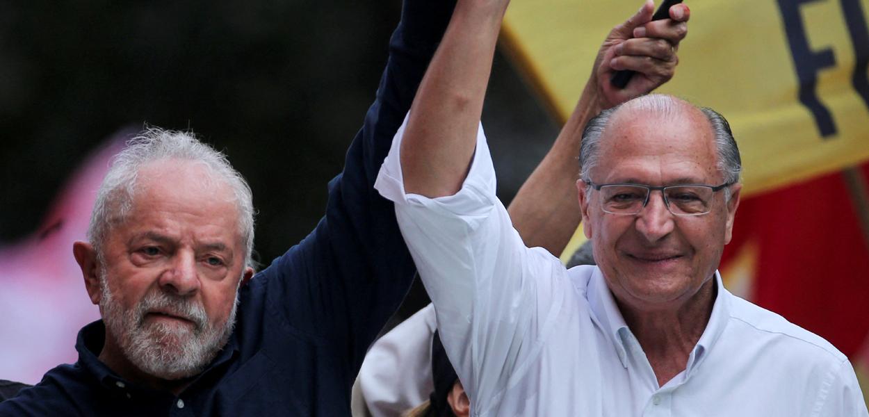 Lula e Geraldo Alckmin