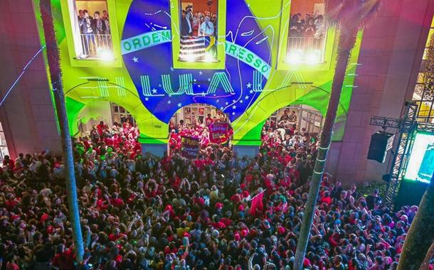 Ato político de Lula e aliados no Tuca (PUC, SP)