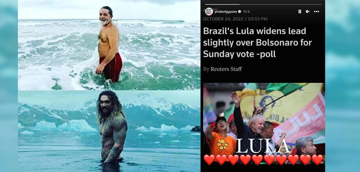 Jason Momoa, ator que interpreta Aquaman, faz publicação em apoio a Lula