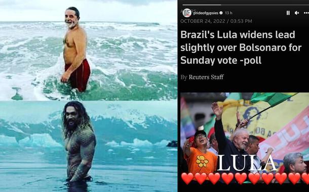 Jason Momoa, ator que interpreta Aquaman, faz publicação em apoio a Lula