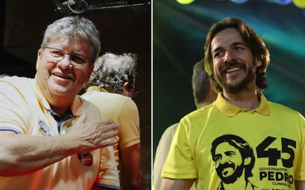 João Azevêdo e Pedro Cunha Lima